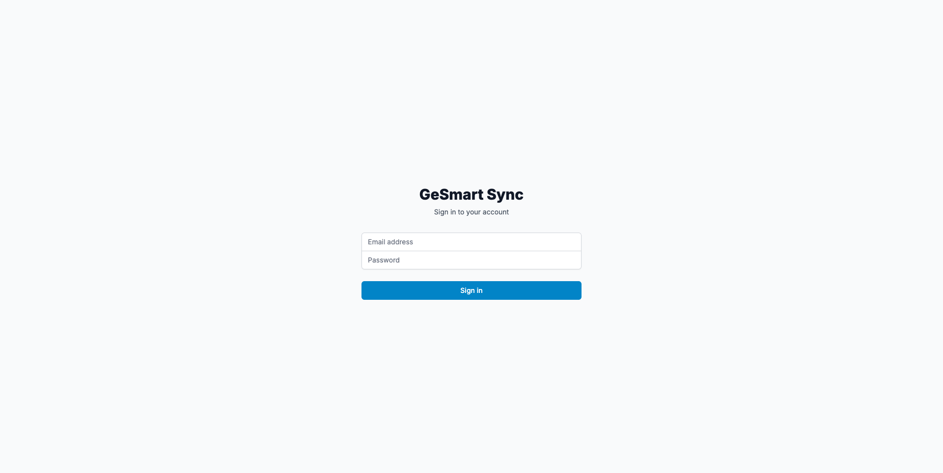 Login Page